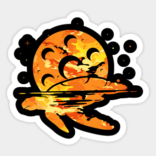 sea turtle Sticker